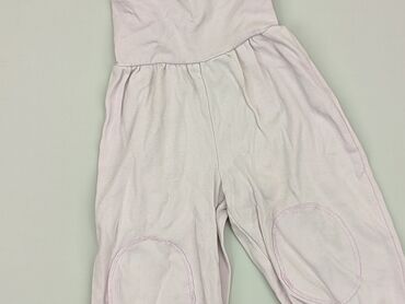 legginsy sportowe z sercem na pupie: Sweatpants, 12-18 months, condition - Good