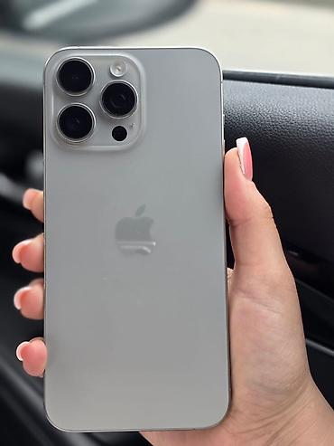 1250: IPhone 15 Pro Max, 256 GB, Gümüşü, Face ID — 4