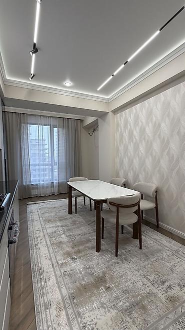 Квартиры: 3 комнаты, 104 м², Асанбай мкр Элитка, 6 этаж, Евроремонт — 4