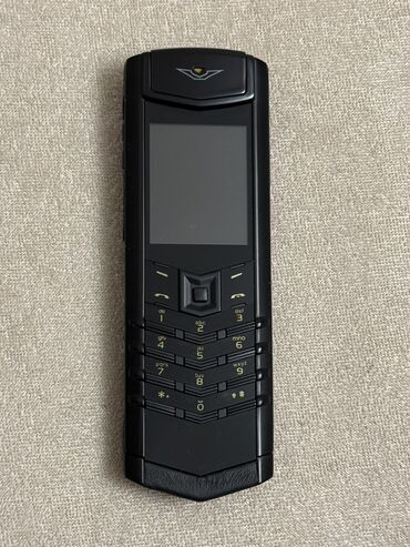 dubaydan telefon: Vertu Signature Touch, < 2 GB Memory Capacity, rəng - Qara, Düyməli, İki sim kartlı