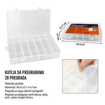 Kutija za odlaganje sa 28 pregrada 3200044-A - Kategorija: Kuća i
