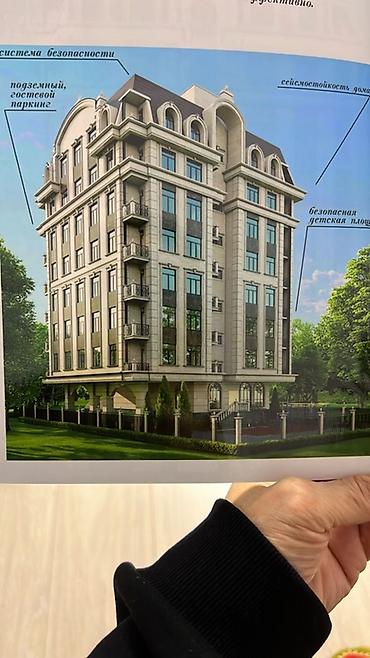 квартира в микрорайонах: 2 комнаты, 64 м², Элитка, 7 этаж, ПСО (под самоотделку) — 2