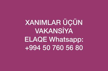 2052 elan | lalafo.az: İş haqda melumat üçün,yuxardakı nömreye yaza bilersiz