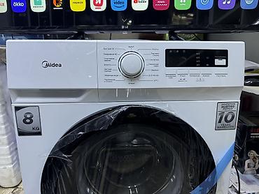 Automatic washing machines: Стиральная Машина Midea 🏮 Модель: MFNO3W80B/W-KZ 💧 Объем: 8 кг 📏 at lalafo.kg — 21 Automatic washing machines: Стиральная Машина Midea 🏮 Модель: MFNO3W80B/W-KZ 💧 Объем: 8 кг 📏 — 21