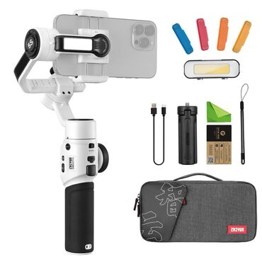 Telefon üçün stabilizatorlar: Zhiyun Smooth 5S, Smooth 5 modelindən 2 Vt gücündə quraşdırılmış LED — 2