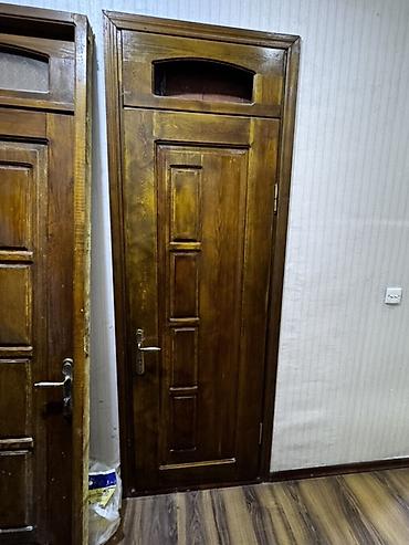 suse qapi: Ağac iç qapılar dəsti - Material: təbii massiv ağac (tünd qəhvəyi — 5