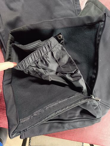 Pantalone: NOVE CRIVIT zimske softshell pantalone – crne - Topao flis postava s — 8