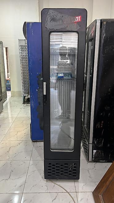 Soyuducu avadanlığı: - Şüşə vitrinli, tək qapılı kommersiya soyuducuları - Həcmlər: 50 — 10