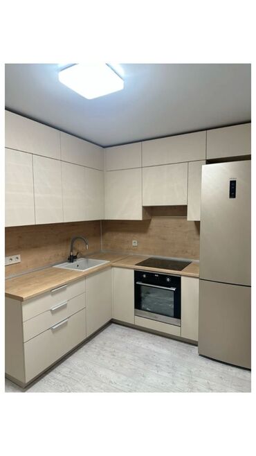 Sifarişlə mətbəx mebeli: Sifarişlə mətbəx dəsti, Özü çəkən petlələr, MDF — 2