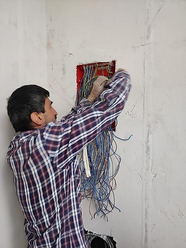 kulcater: Bina,həyət evi,obeykt. elektrik montajı Spot bağlanması — 3