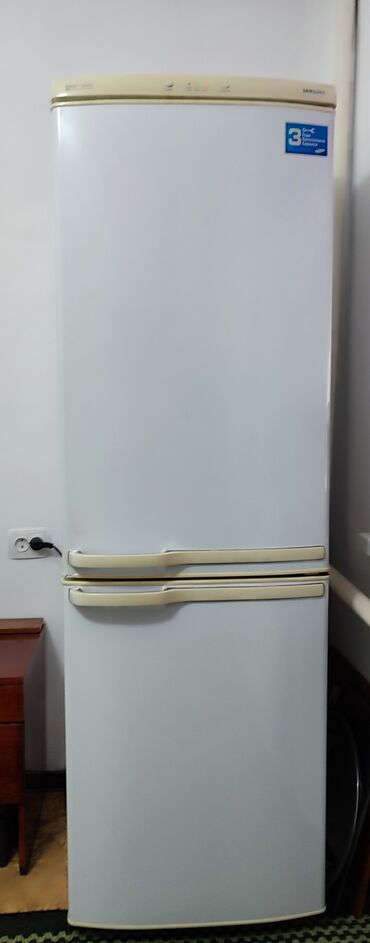 халадилник бу ош: Холодильник Samsung, Б/у, Двухкамерный, 170 *