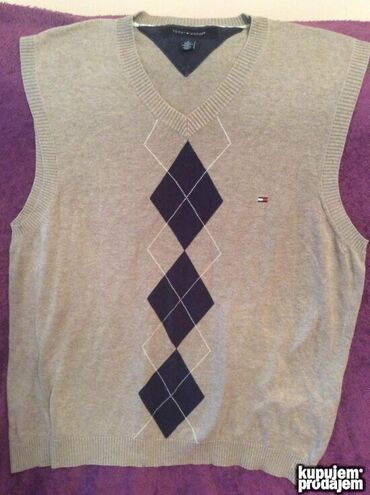 Prsluci: Original Tommy Hilfiger prsluk L / VISE KOMADA 100% cotton Moze i M — 1