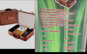 varikoz corabı: Bio-rezonans terapiya aparatı – daşıma çamadanında portativ cihaz — 1