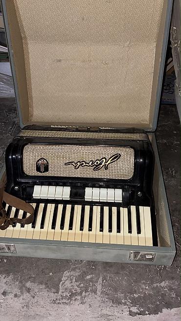 fender akustik gitar: Məhsul: Klassik “Hohner” akkordeon (piano klaviaturalı), orijinal sərt — 1