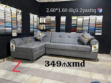 divan alisi: Künc divan, Yeni, Açılmayan, Parça, Şəhərdaxili pulsuz çatdırılma — 1