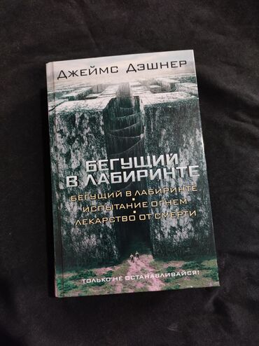 Книги, журналы, CD, DVD: Бегущий в Лабиринте - Джеймс Дэшнер • качество новое • твердый