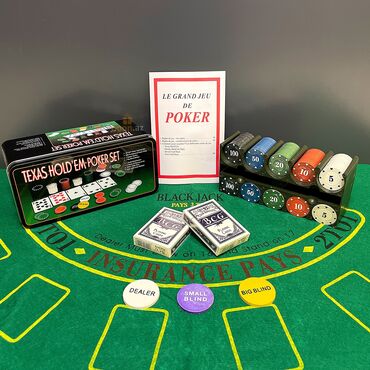 Oyuncaqlar: Poker oyun dəsti.200 fiska