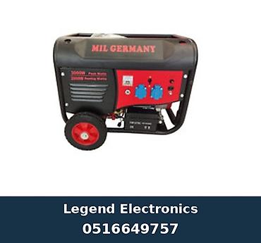 torf satilir: Elan başlığı: Benzin generatoru Mil German MPG5750 Elan mətni: Mil — 1
