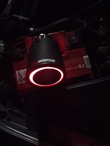 qurşitel: AKRAPOVIC işıqlı egzoz ucu qurşitel başlığı - Marka: Akrapovic — 1
