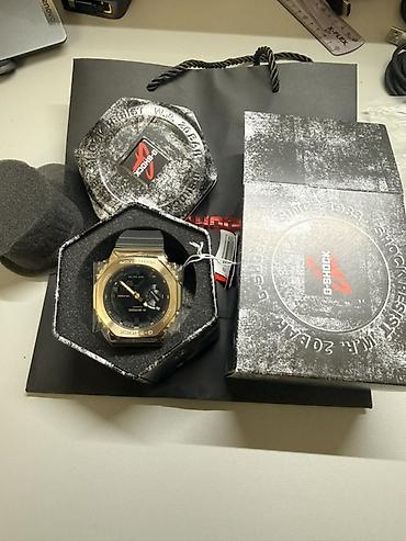прием золота: Спортивные часы часы, Casio (G-Shock), Таймер и секундомер, Водонепроницаемые, Унисекс, Новый — 2