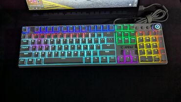 bloody клавиатура: MSI VIGOR GK50Z V2 подключение через провод подсветка RGB