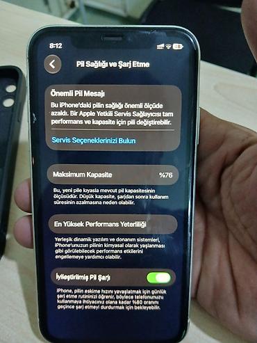 iphone 8 barter var: IPhone 11, Ağ, Face ID — 3