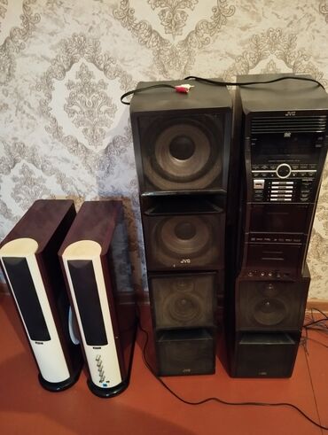blutuz modul: JVC ev audio sistemi və qoşma akustika dəsti Tərkib: - JVC