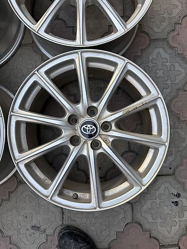 диск 18 радиус: Литые Диски R 18 Toyota, Комплект, отверстий - 5, Б/у — 5