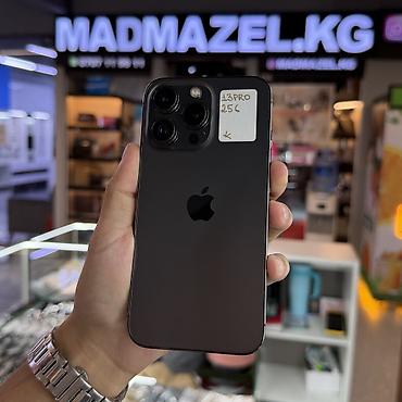 iphone 1e: IPhone 13 Pro, Б/у, 256 ГБ, Space Gray, Чехол, 94 % — 1