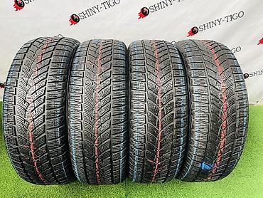 Шины 215 / 60 / R 17, Зима, Б/у, Комплект, Легковые, Германия, GoodYear