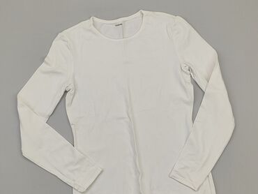 białe dopasowana bluzki z długim rękawem: Blouse, S (EU 36), condition - Very good