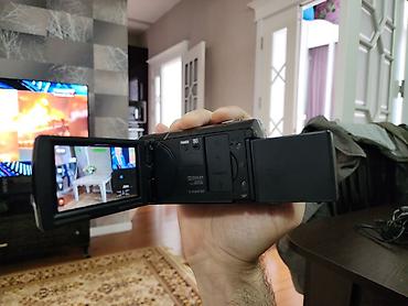 sony mikrafon: Sony Handycam HDR-XR260 videokamera 160 GB daxili yaddasi. Покупал — 4
