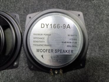 Zvučnici i stereo sistemi: Dynavox basevi 80 watti 4 oma 90 db 40-50 000 Hz gumena vesanja — 2