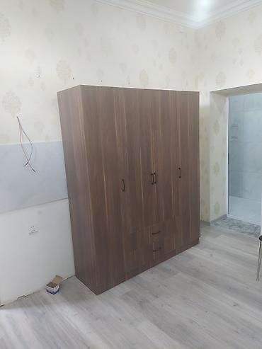 Dörd qapılı paltar şkafı – qoz rəng - Material: laminat/LDSP, qoz lalafo.az -da Dörd qapılı paltar şkafı – qoz rəng - Material: laminat/LDSP, qoz