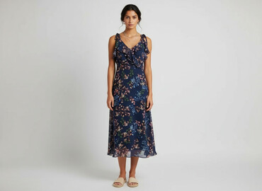 reserved sukienki plus size: Yessica, Women`s dress, size L