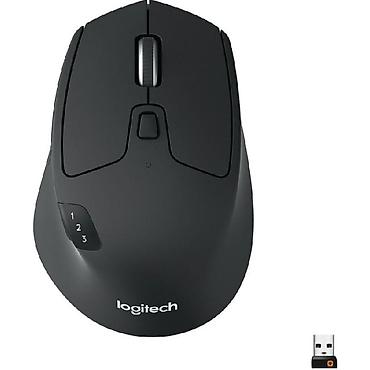 hp printer adapter: Logitech M720 Triathlon Simsiz Bluetooth Siçan (Black, 910-004791) — 1