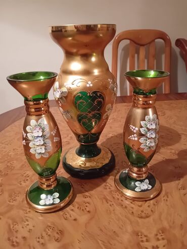 Одна ваза, Богемское стекло