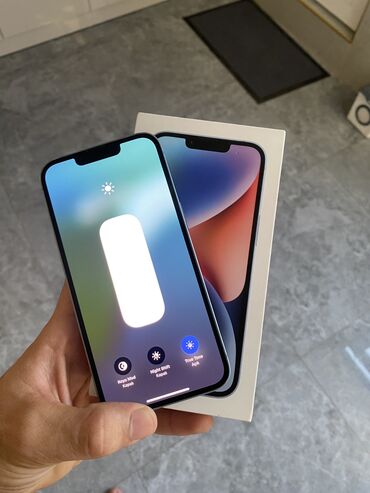 Mətbəx texnikası: IPhone 14, 128 GB, Mavi, Zəmanət, Simsiz şarj, Face ID