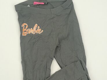 sukienka letnia czarna w kwiaty: Leggings for kids, 5-6 years, 110/116, condition - Very good