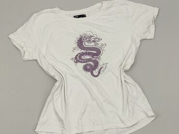 Koszulki: Koszulka SinSay, S (EU 36), Bawełna, stan - Dobry