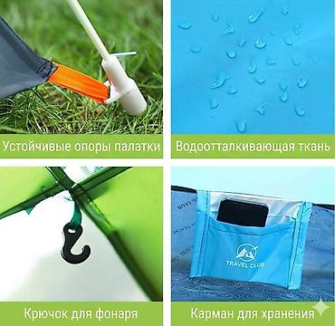 колышки: Двухместная туристическая палатка JUNGLE CAMPING - легкая и быстрая в — 6