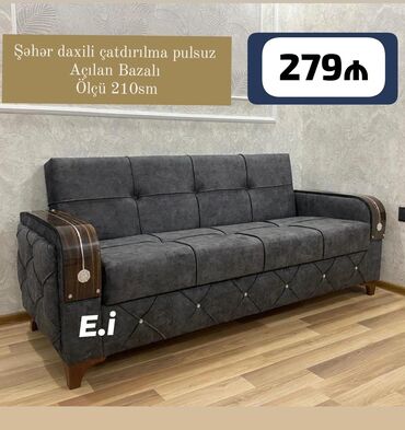 Çarpayılar: Di̇van-kravat, Açılan, Parça, Şəhərdaxili pulsuz çatdırılma