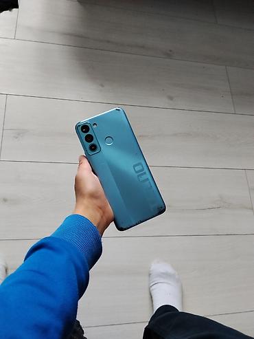 Мобильные телефоны: Tecno Pop 5 LTE, Б/у, 32 ГБ, цвет - Голубой, 2 SIM — 2