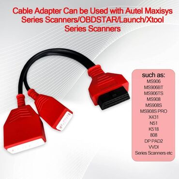 Alati za automobile: Novo - Nissan 16+32 OBD/OBD2 Bypass Cabel Sylphy (B18) Connector — 4