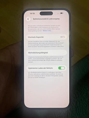 Apple iPhone: IPhone 15 Pro Max, Б/у, 256 ГБ, Black Titanium, Кабель, 78 % — 10