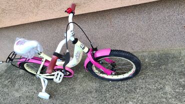 Dečiji bicikli: Deciji bicikl X-Kids 16" za devojcice sa pomocnim Decija bicikla — 11