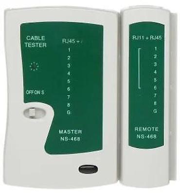 Multimetri: NS-468 tester mrežnih kablova (RJ45/RJ11) - Dvodelni set: MASTER i — 10
