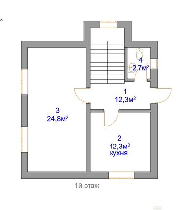 Продажа домов: Дом, 105 м², 4 комнаты, Собственник, Евроремонт at lalafo.kg — 13 Продажа домов: Дом, 105 м², 4 комнаты, Собственник, Евроремонт — 13