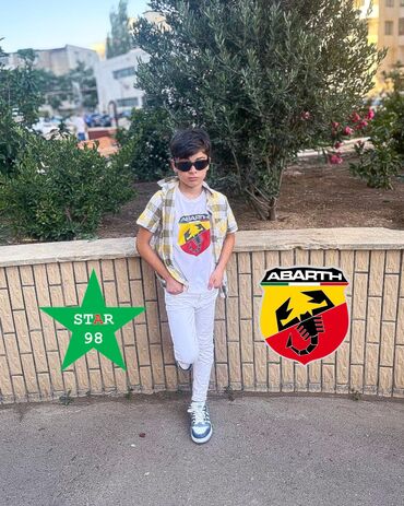 3 duyme koynekler: Köynək, Oğlan üçün, 10 - 12 yaş