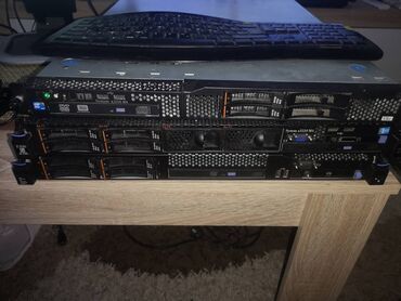 Serveri: IBM rack serveri 3 komada - AKCIJA Na prodaju 3 kompletna, ispravna